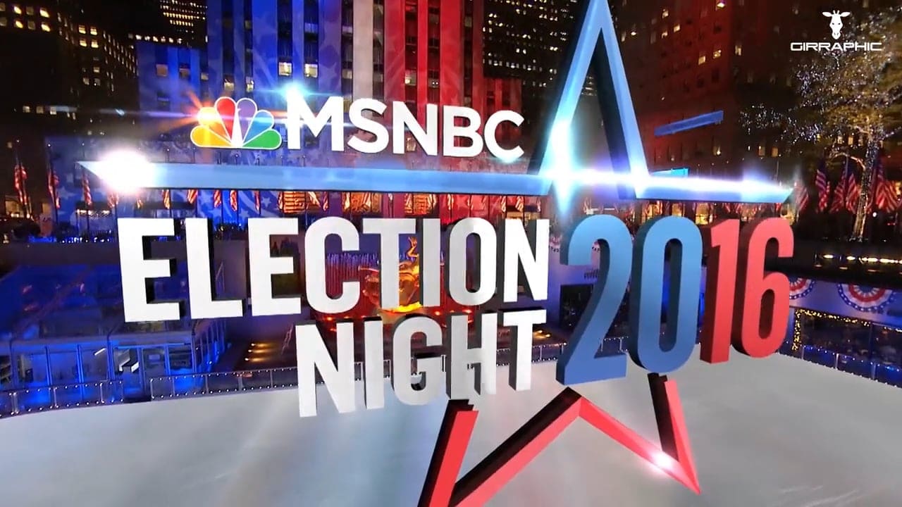 Girraphic USA Elections 2016 MSNBC Cover